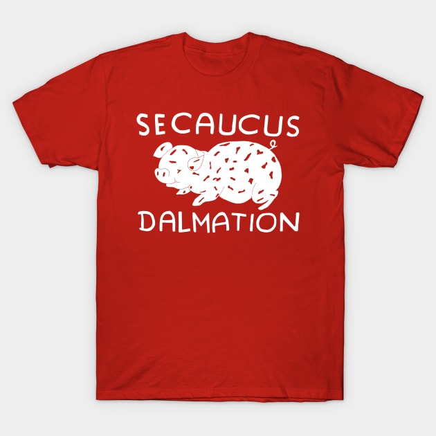 Secaucus Dalmation T-Shirt by retroworldkorea